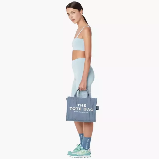 Marc Jacobs The Canvas Medium Tote Bag - blue shadow