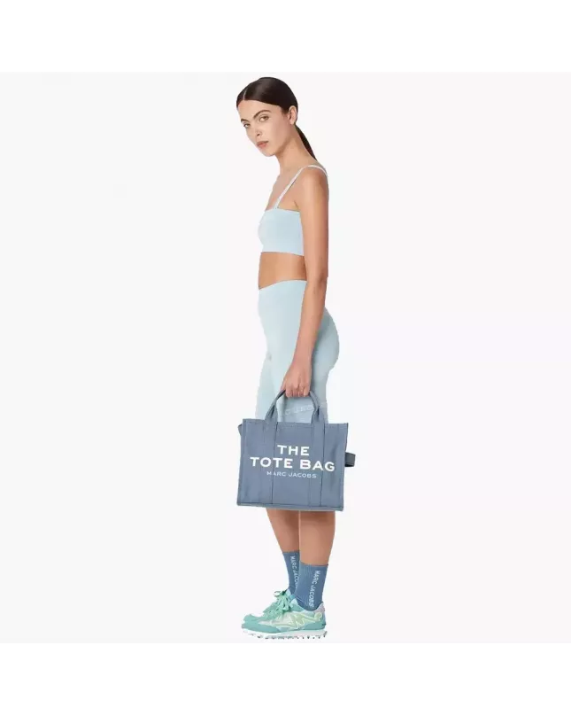 Marc Jacobs The Canvas Medium Tote Bag - blue shadow