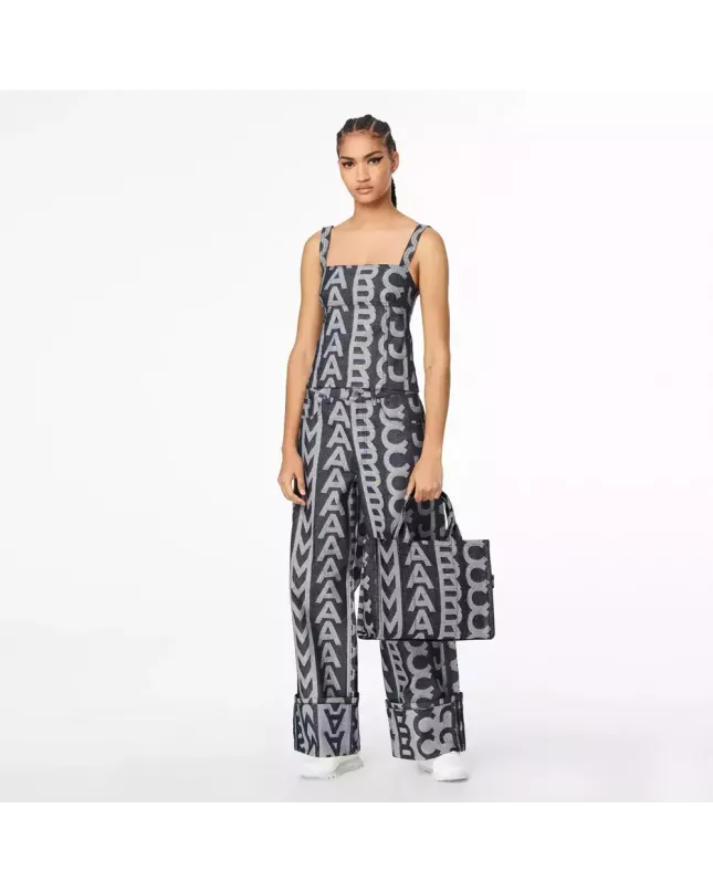 Marc Jacobs The Tote Bag Monogram Denim Medium