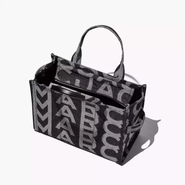 Marc Jacobs The Tote Bag Monogram Denim Medium