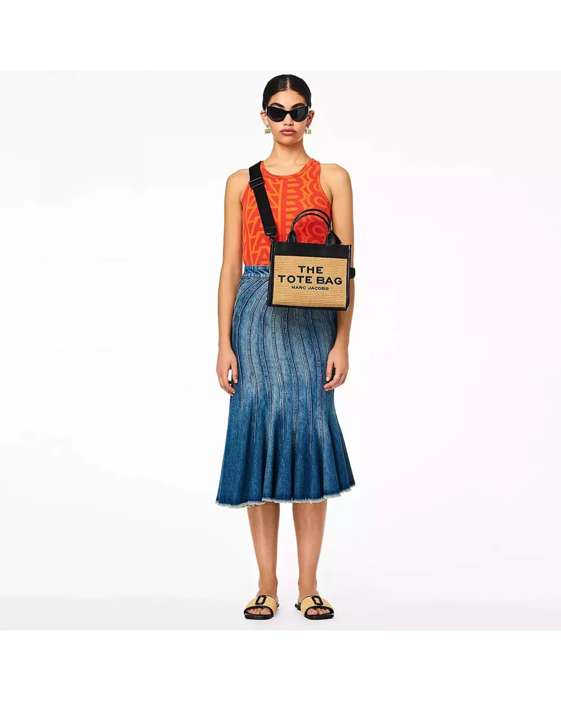 The Tote Bag Woven Small - Natural