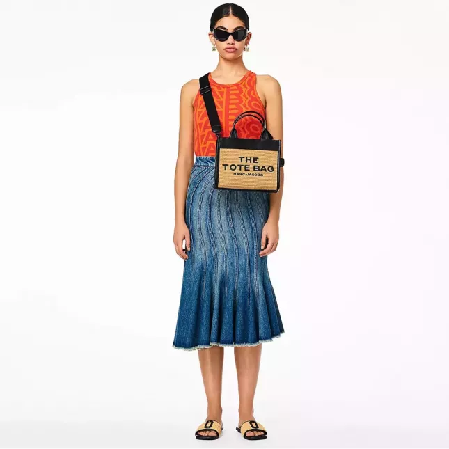 Marc Jacobs The Tote Bag Woven Small - natural
