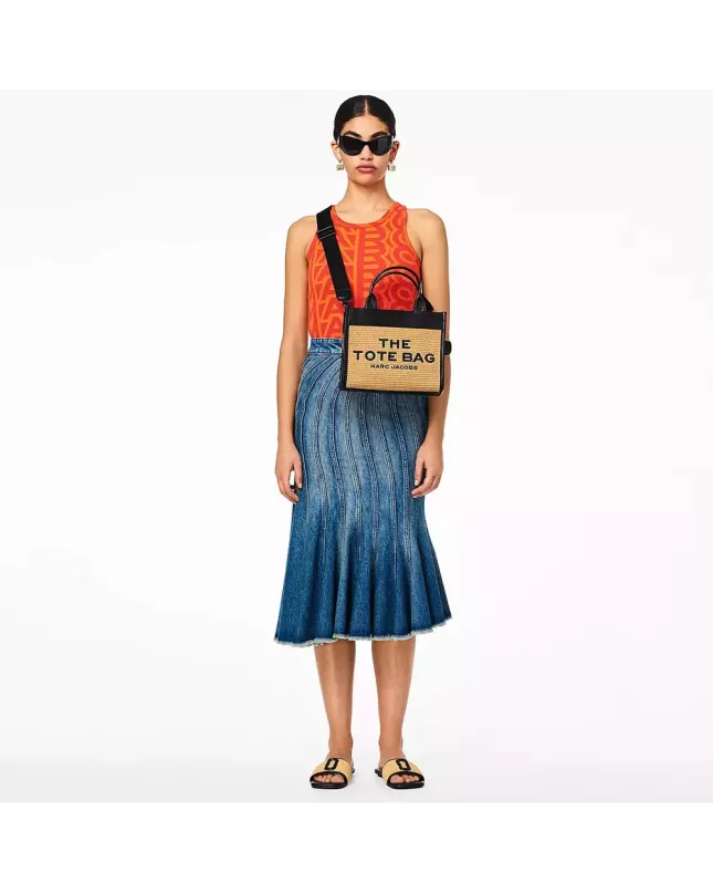 Marc Jacobs The Tote Bag Woven Small - natural