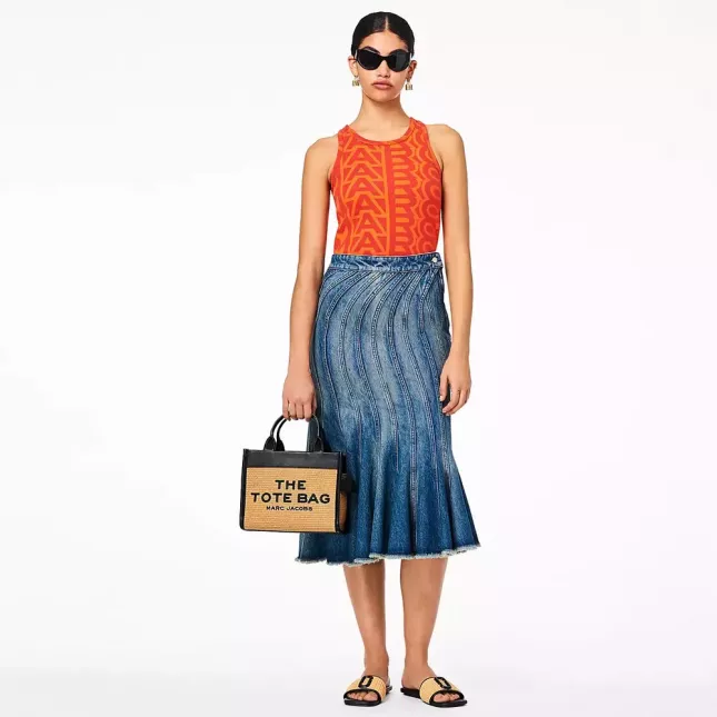 Marc Jacobs The Tote Bag Woven Small - natural