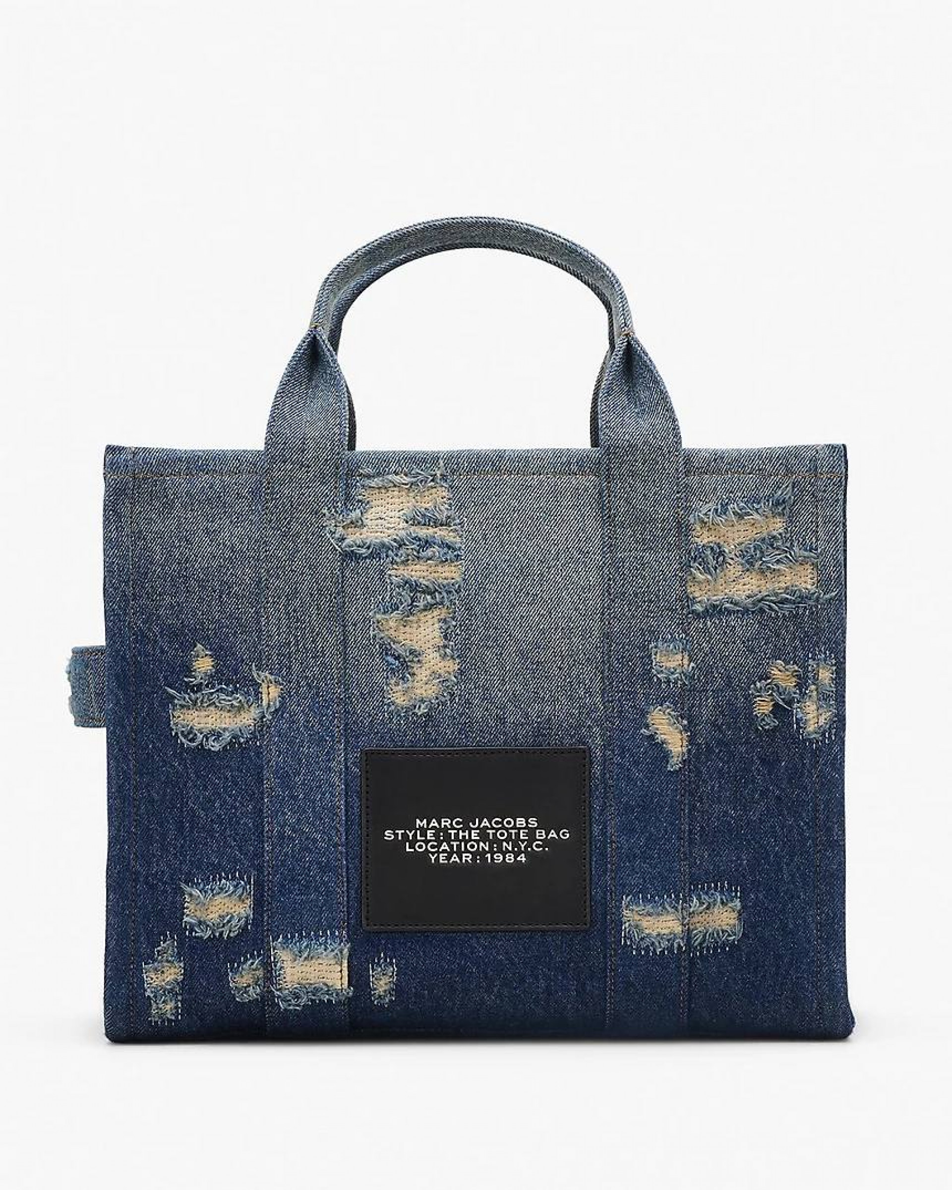 The Rip And Repair Denim Medium Tote Bag