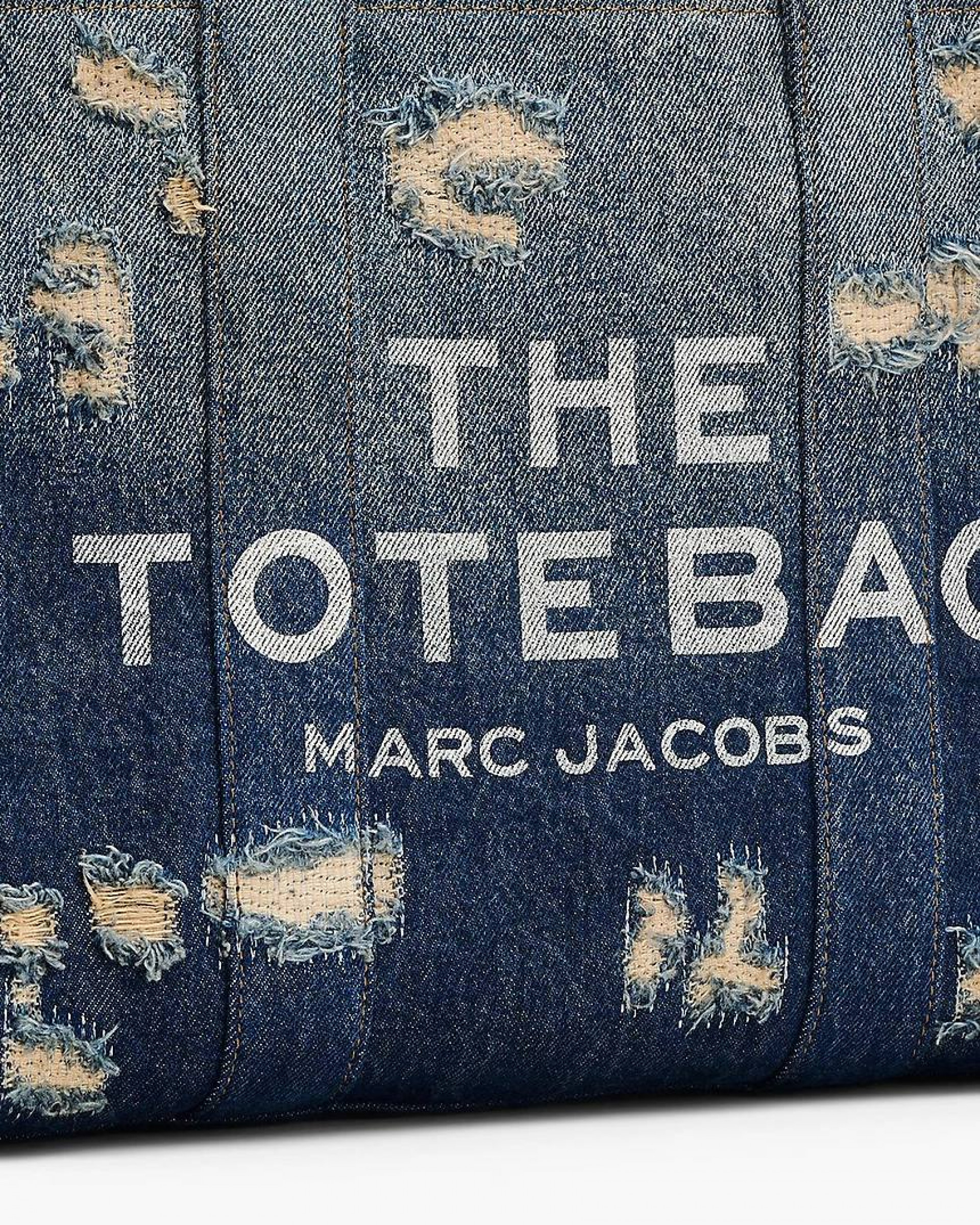 The Rip And Repair Denim Medium Tote Bag
