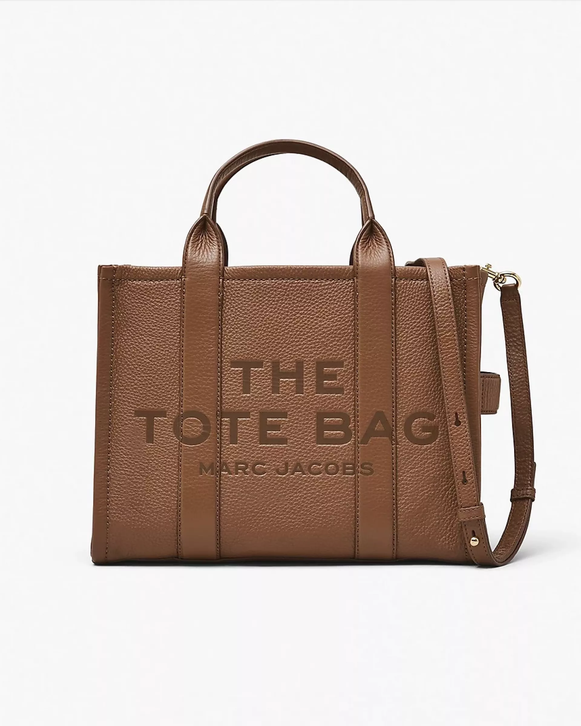 Сумка Marc Jacobs The Tote Bag Leather Medium - argan oil