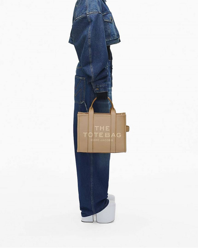 Marc Jacobs The Tote Bag Leather Medium - camel