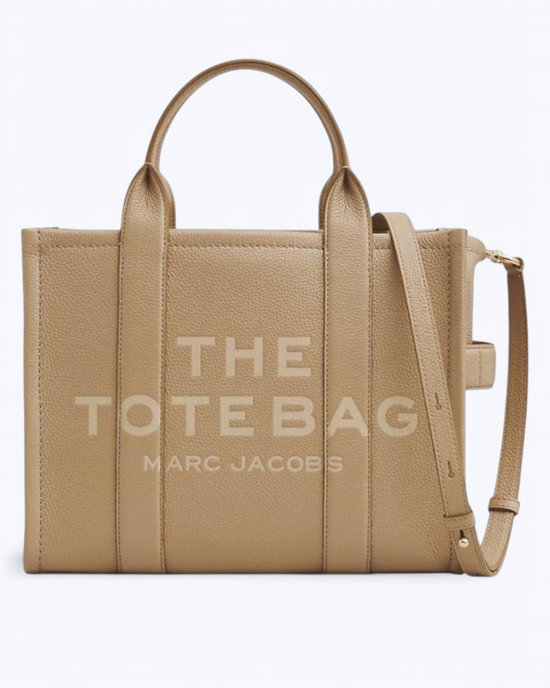 The Tote Bag Leather Medium - Camel
