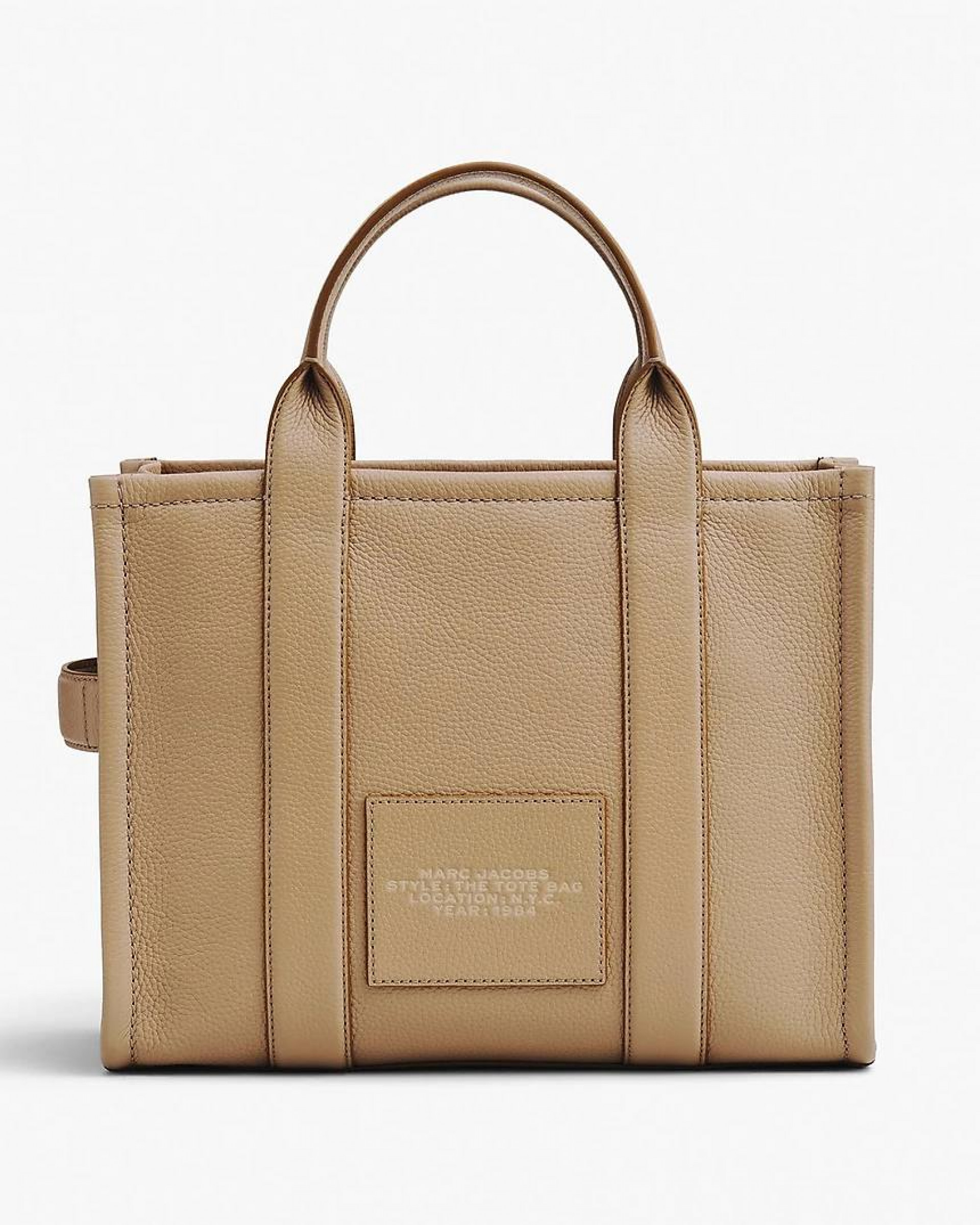 The Tote Bag Leather Medium - Camel