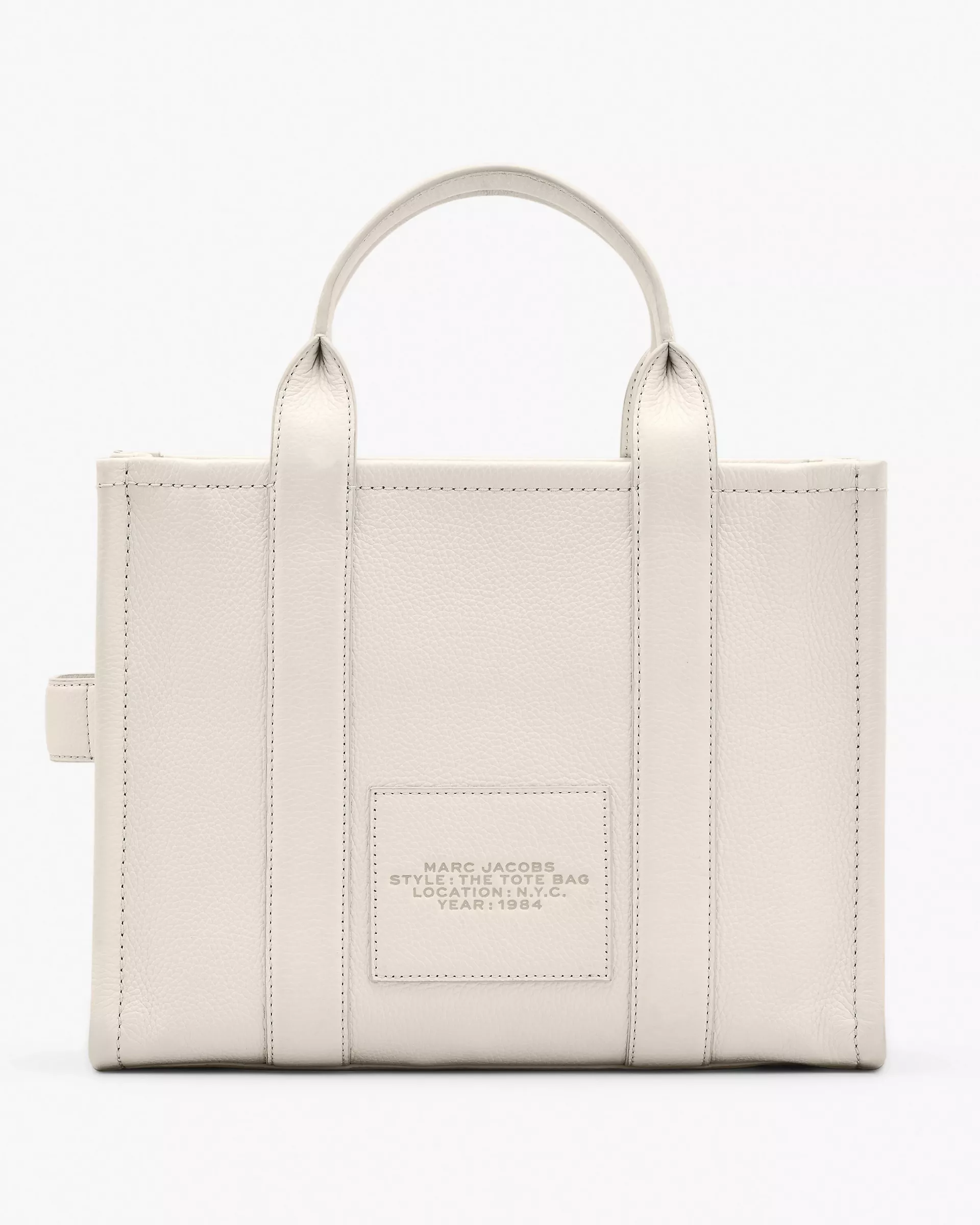 The Tote Bag Leather Small  - Cotton
