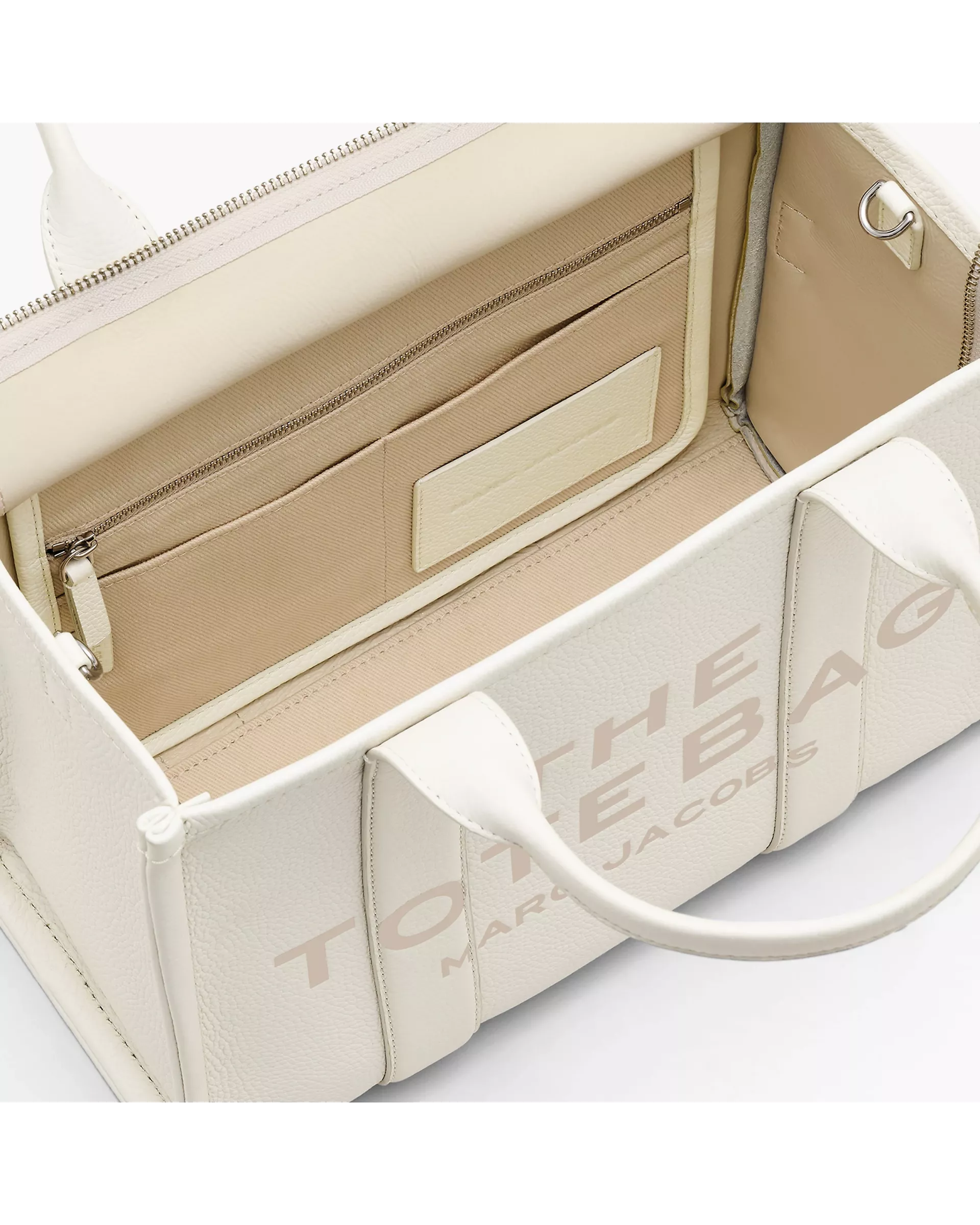 The Tote Bag Leather Small  - Cotton