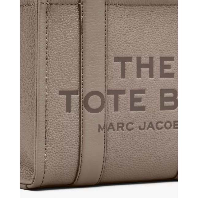 Marc Jacobs The Tote Bag Leather Small - cement