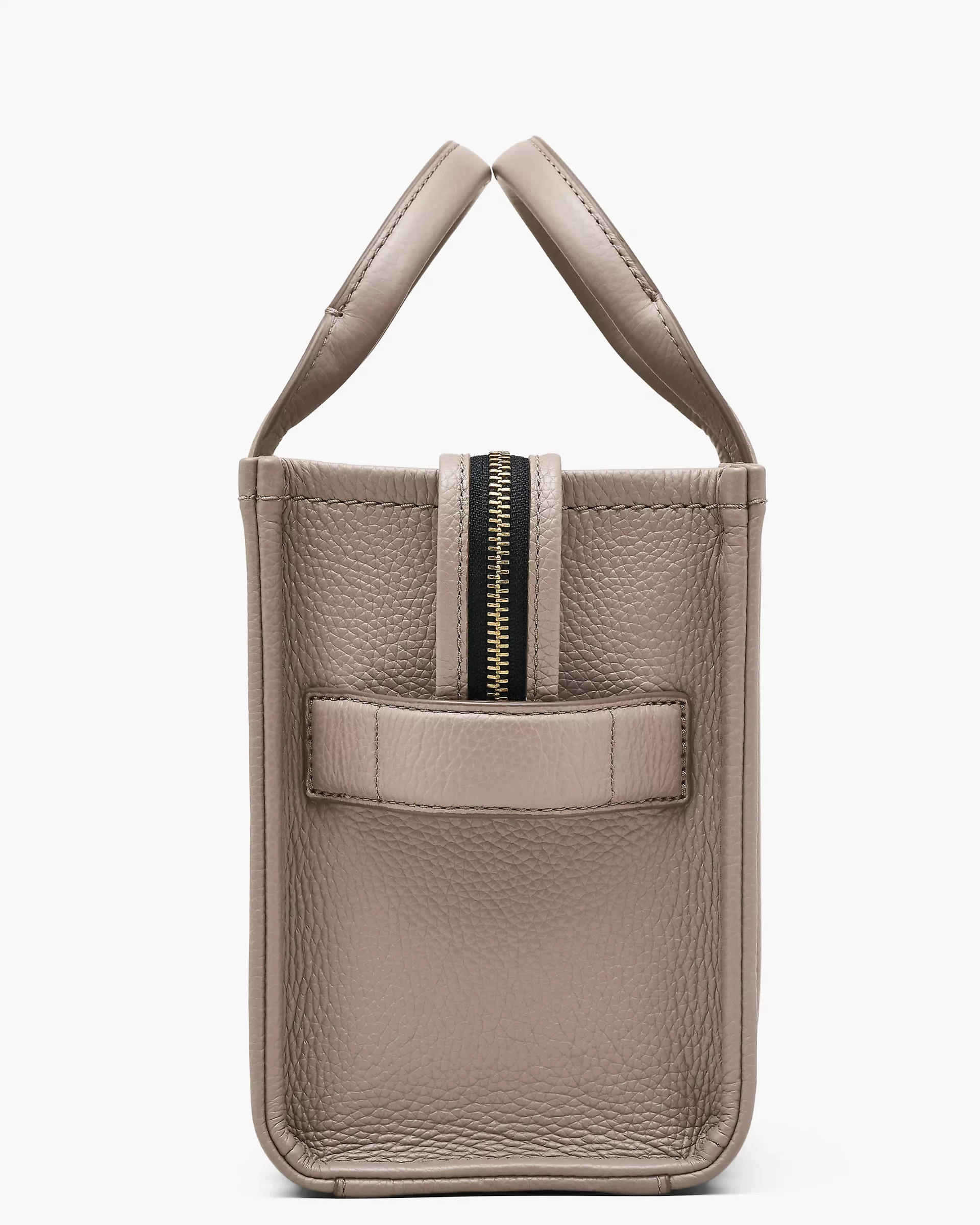 The Tote Bag Leather Small - Cement