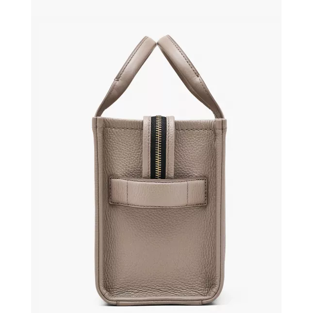 Marc Jacobs The Tote Bag Leather Small - cement