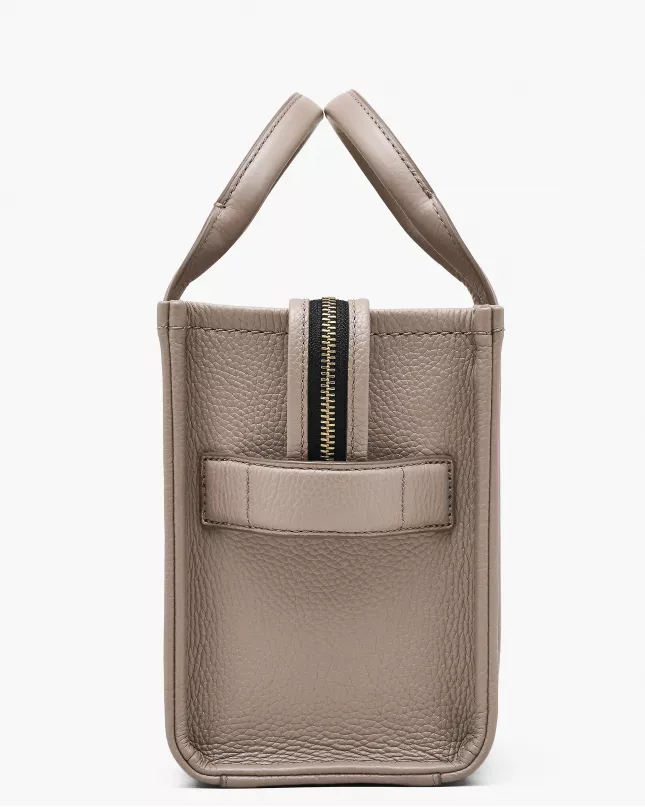 Marc Jacobs The Tote Bag Leather Small - cement