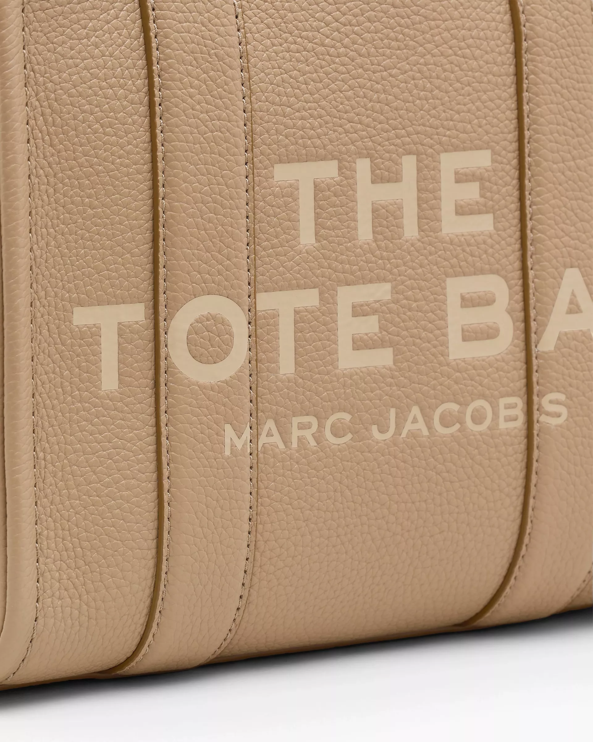 The Leather Small Tote Bag - Camel
