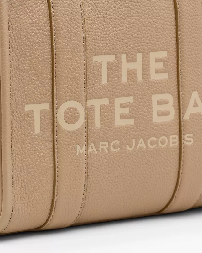Marc Jacobs The Leather Small Tote Bag - camel