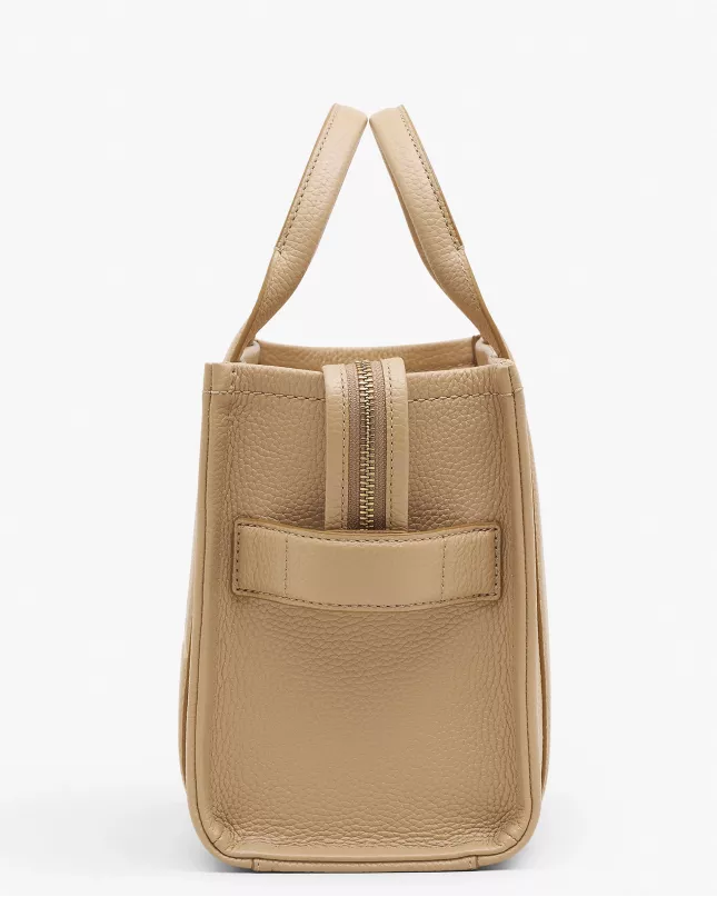 Marc Jacobs The Leather Small Tote Bag - camel