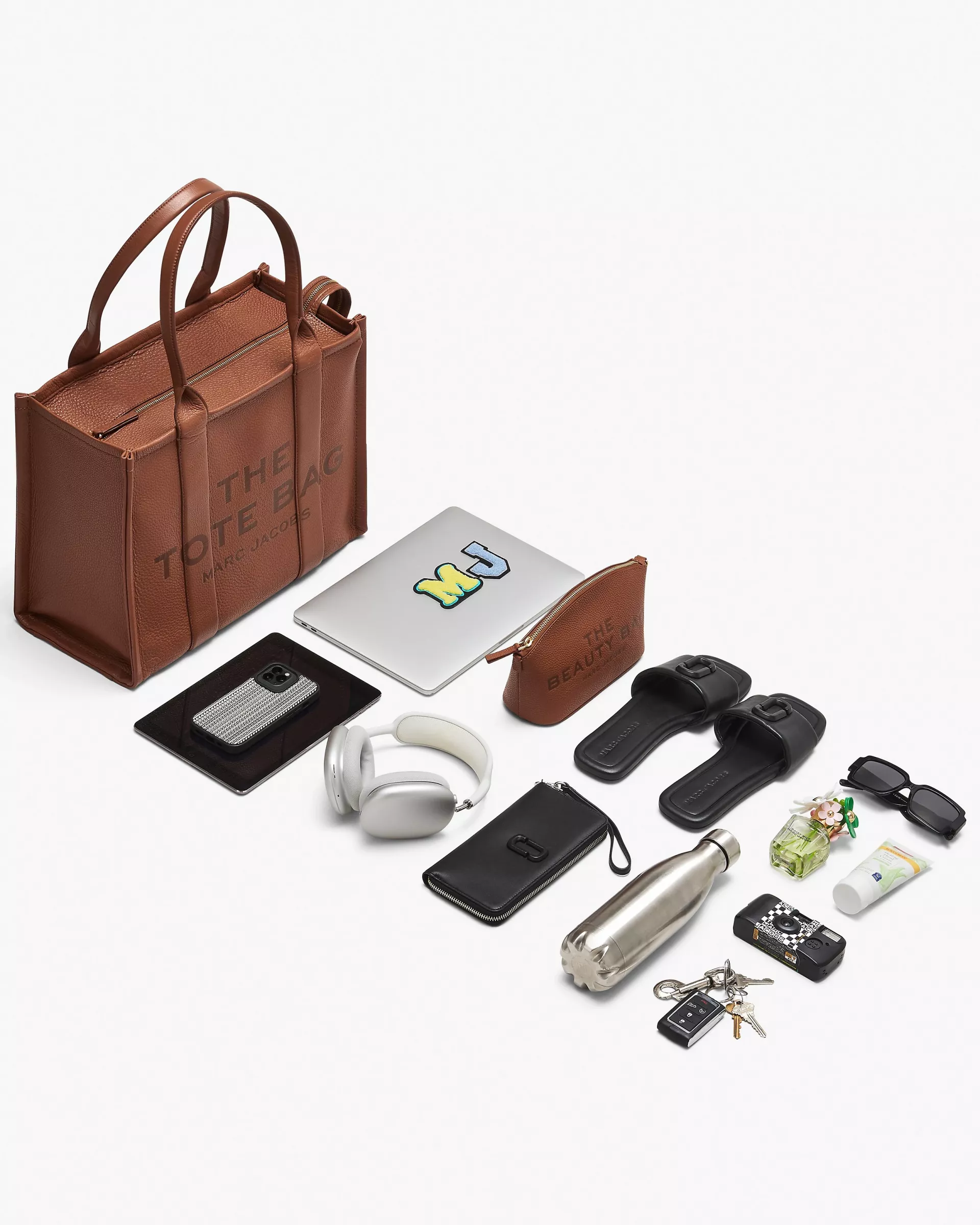 The Canvas Medium Tote Bag - Beige