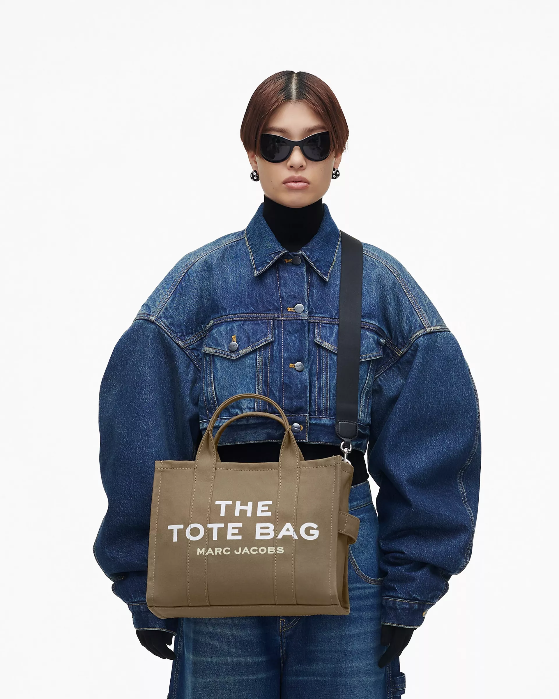 The Canvas Medium Tote Bag - Slate Green