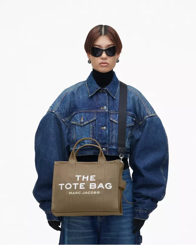 Marc Jacobs The Tote Bag Medium - slate green