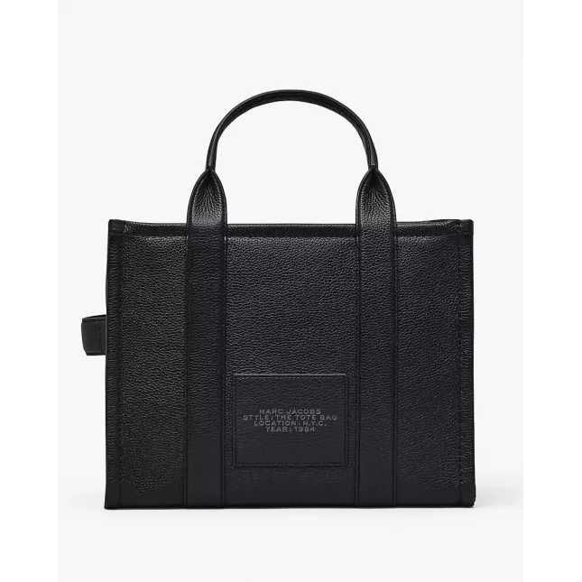 Marc Jacobs The Tote Bag Leather Medium - black