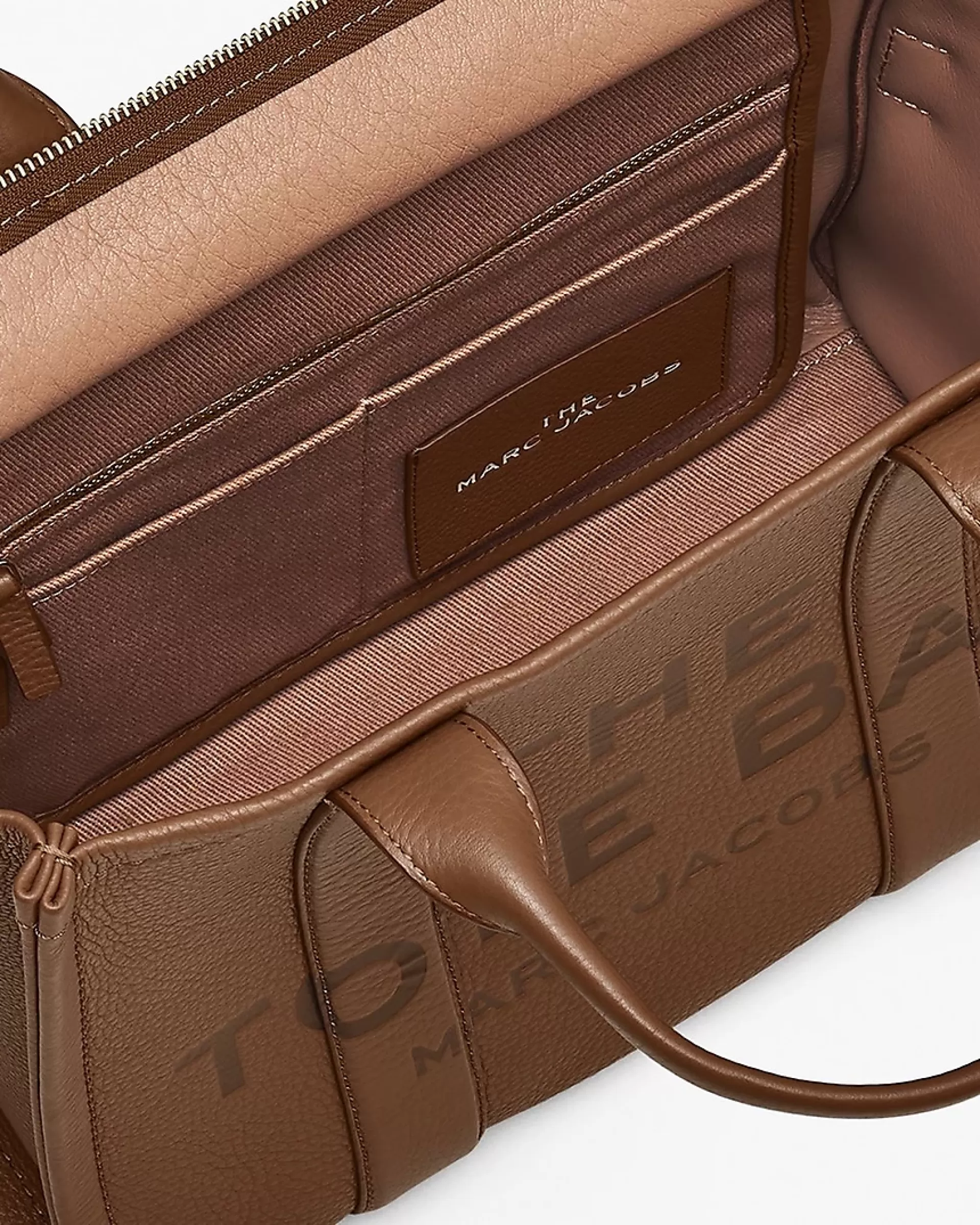 Сумка Marc Jacobs The Tote Bag Leather Medium - argan oil
