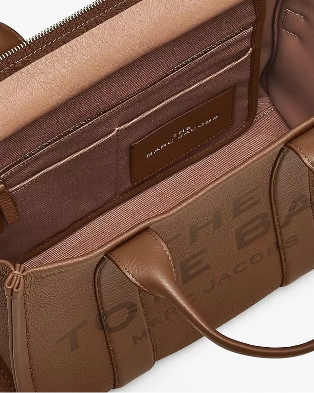 Marc Jacobs The Tote Bag Leather Medium - Argan Oil