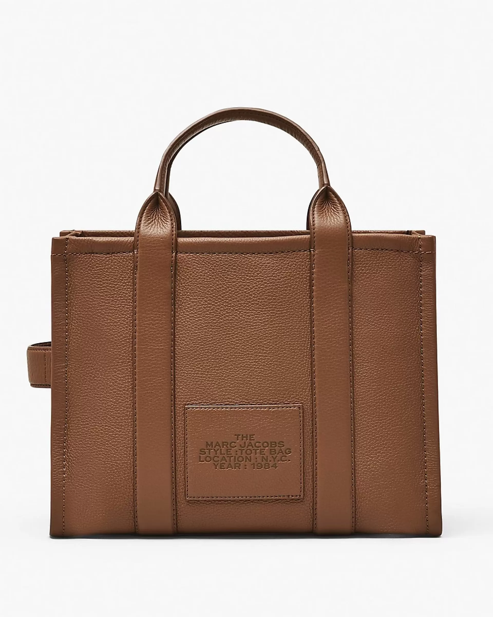 Сумка Marc Jacobs The Tote Bag Leather Medium - argan oil