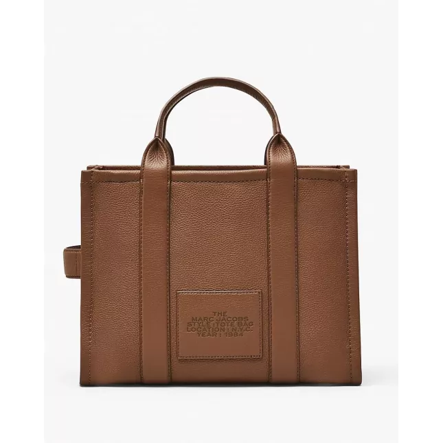 Marc Jacobs The Tote Bag Leather Medium - Argan Oil