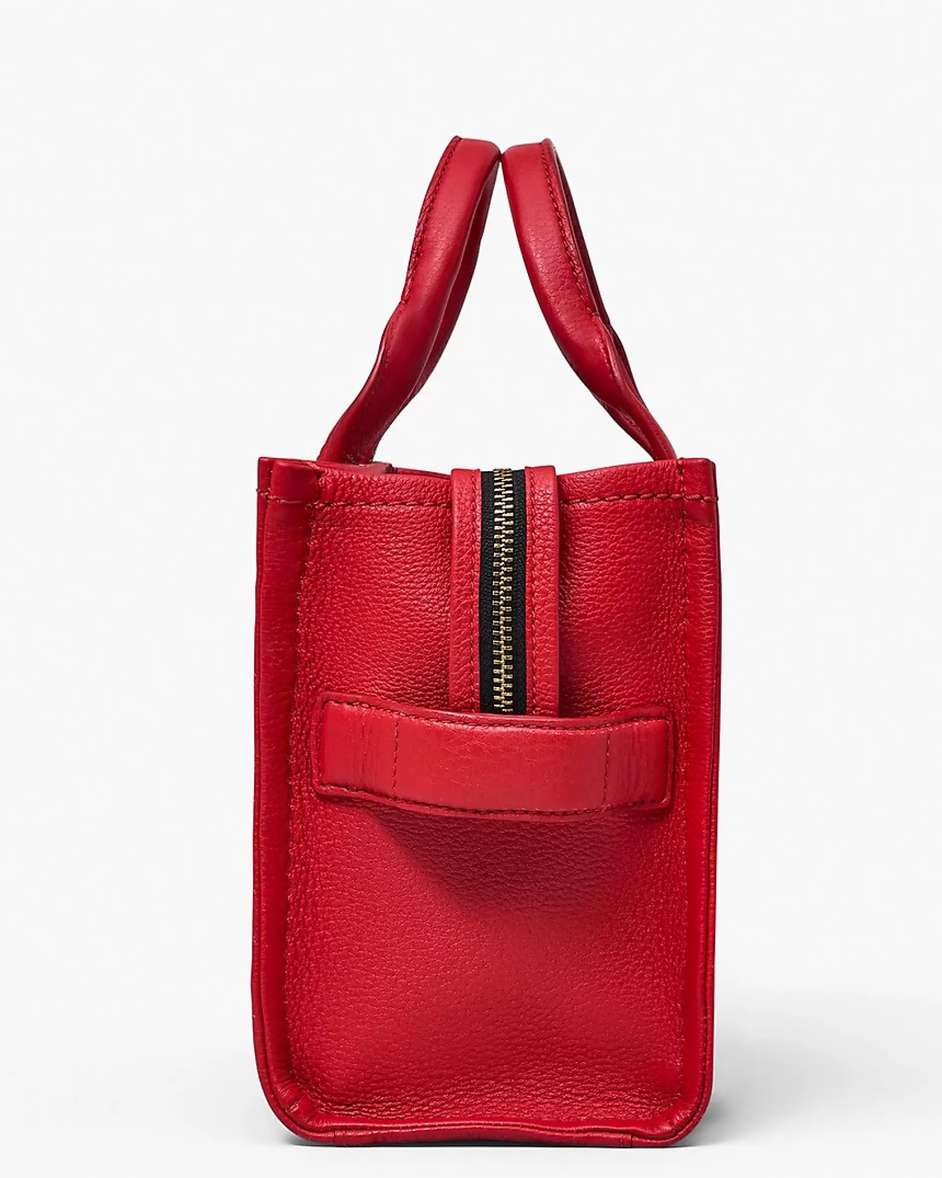 The Tote Bag Leather Medium - Trued Red