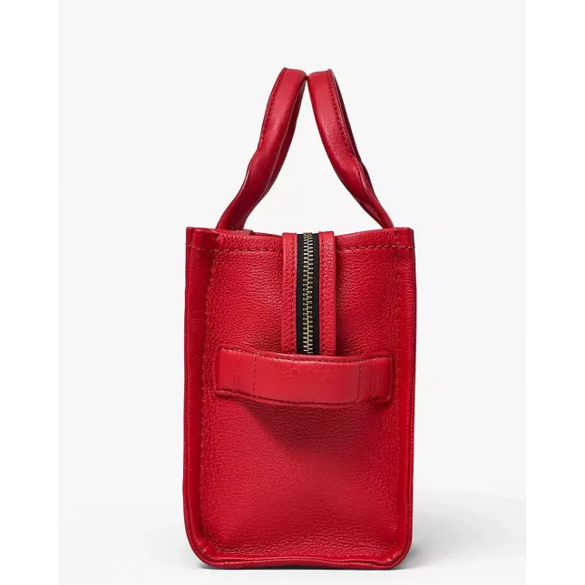 Marc Jacobs The Tote Bag Leather Medium - true red