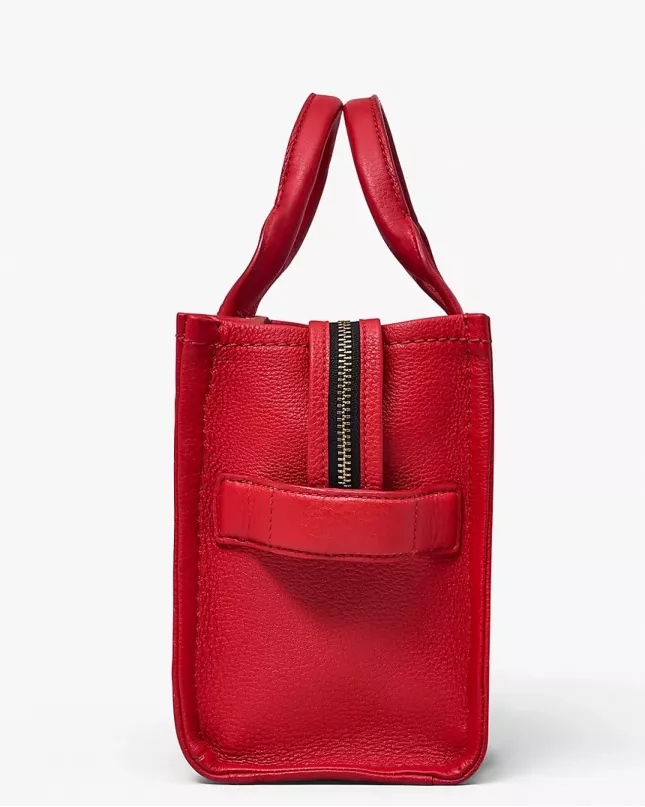 Marc Jacobs The Tote Bag Leather Medium - true red