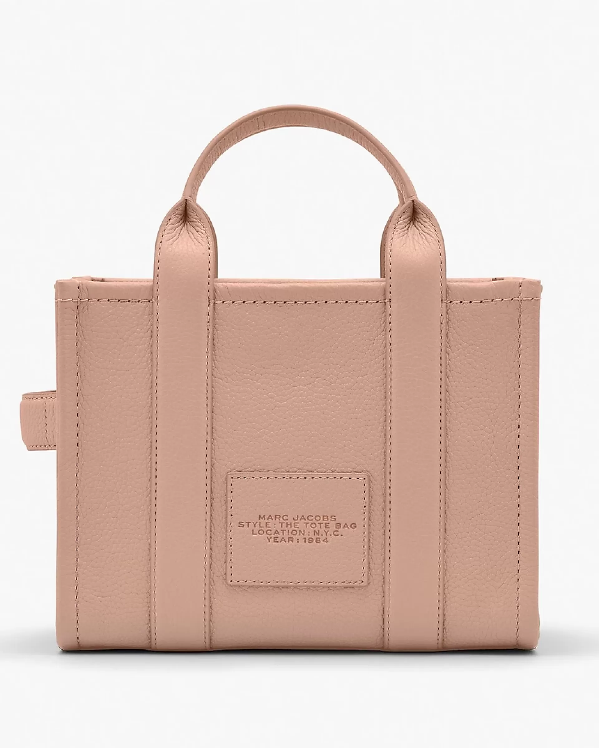 The Tote Bag Leather Medium - Rose Dust