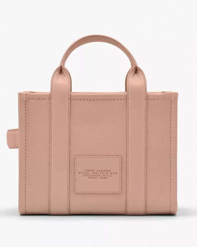 Marc Jacobs The Tote Bag Leather Medium - rose dust