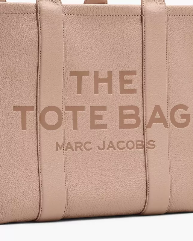Marc Jacobs The Tote Bag Leather Medium - rose dust