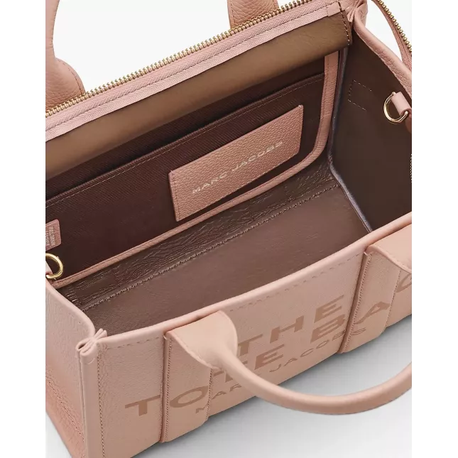 Marc Jacobs The Tote Bag Leather Medium - rose dust
