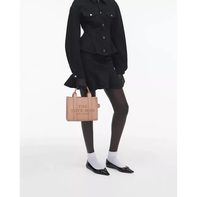Marc Jacobs The Tote Bag Leather Medium - rose dust