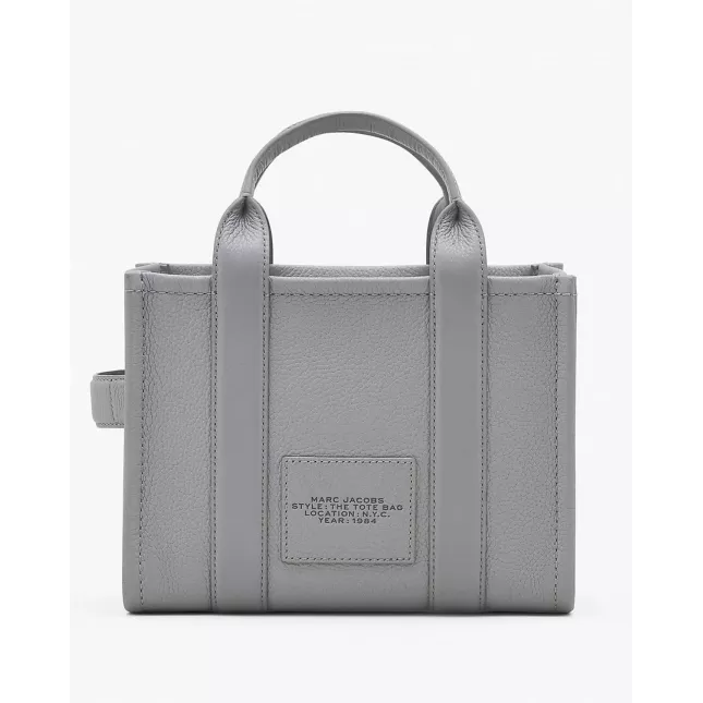 Marc Jacobs The Tote Bag Leather Medium - wolf grey
