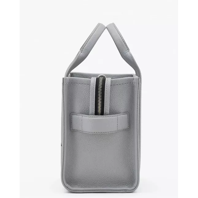 Marc Jacobs The Tote Bag Leather Medium - wolf grey