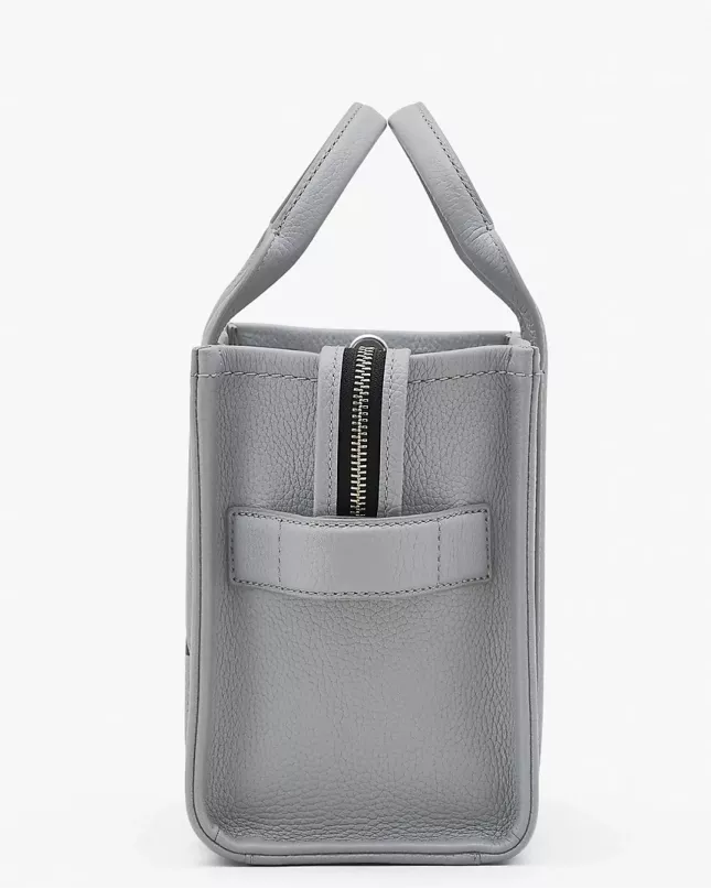 Marc Jacobs The Tote Bag Leather Medium - wolf grey