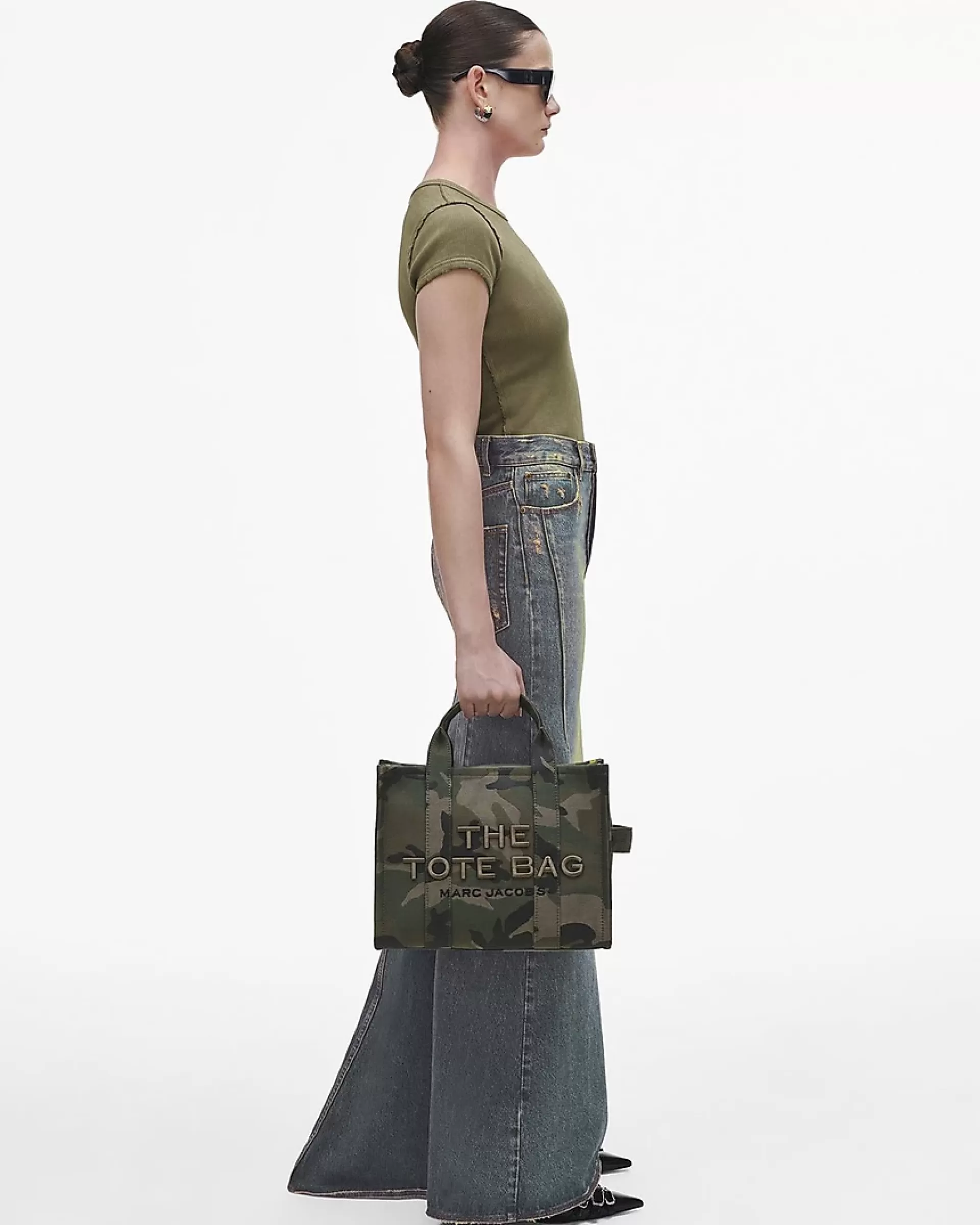 The Camouflage Canvas Medium Tote Bag