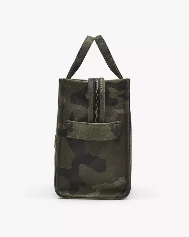  Marc Jacobs The Camouflage Canvas Medium Tote Bag