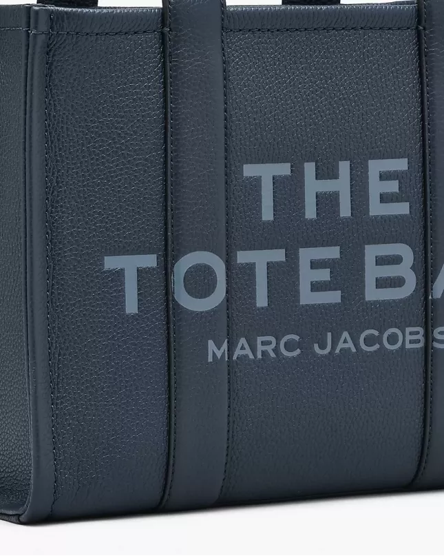  Marc Jacobs The Tote Bag Leather Medium - blue sea