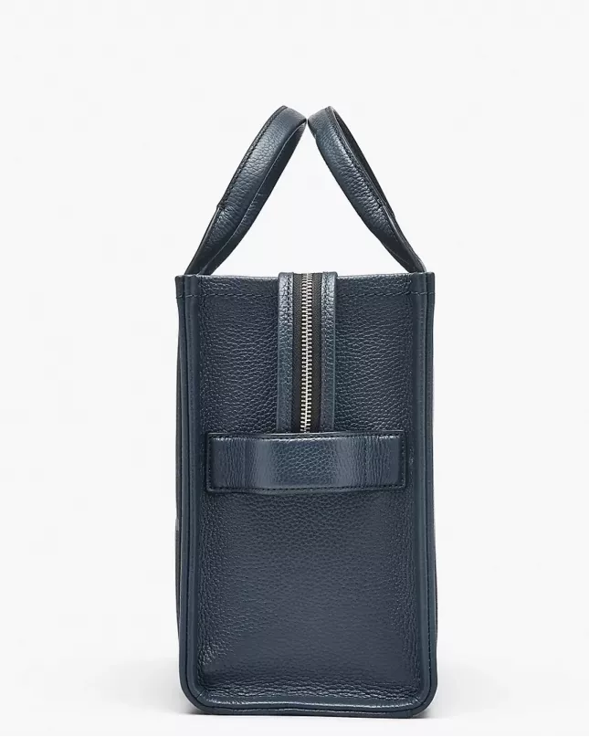  Marc Jacobs The Tote Bag Leather Medium - blue sea