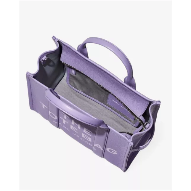 Marc Jacobs The Tote Bag Leather Medium - lavender