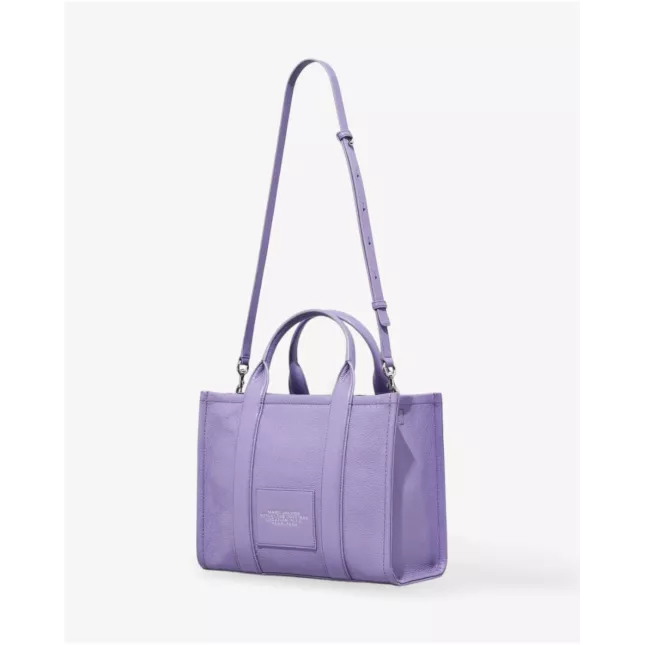 Marc Jacobs The Tote Bag Leather Medium - lavender