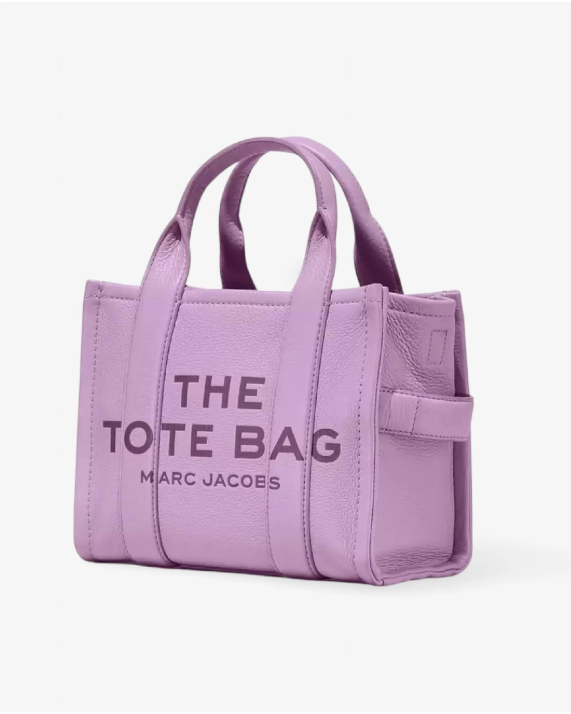 The Tote Bag Leather Medium - Regal Orhid 