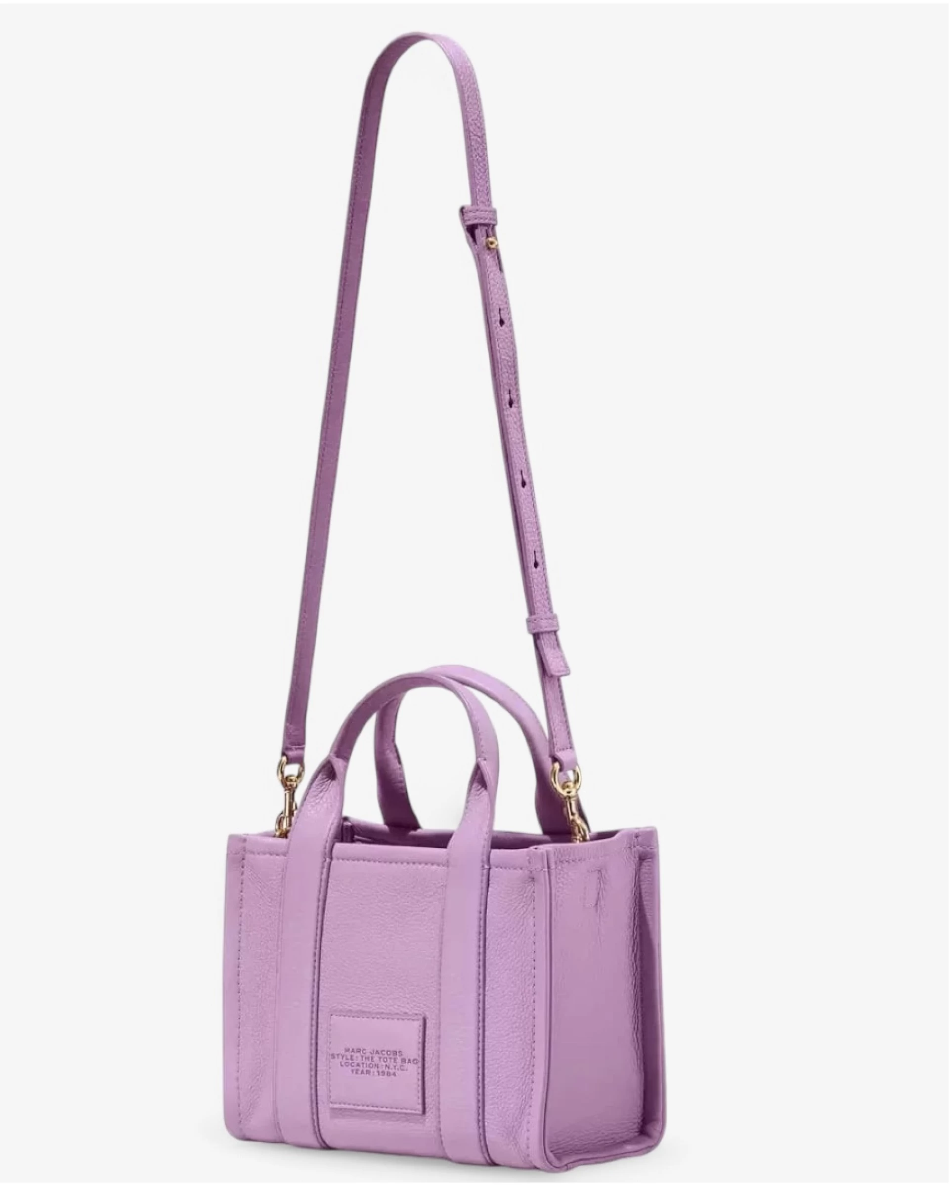The Tote Bag Leather Medium - Regal Orhid 